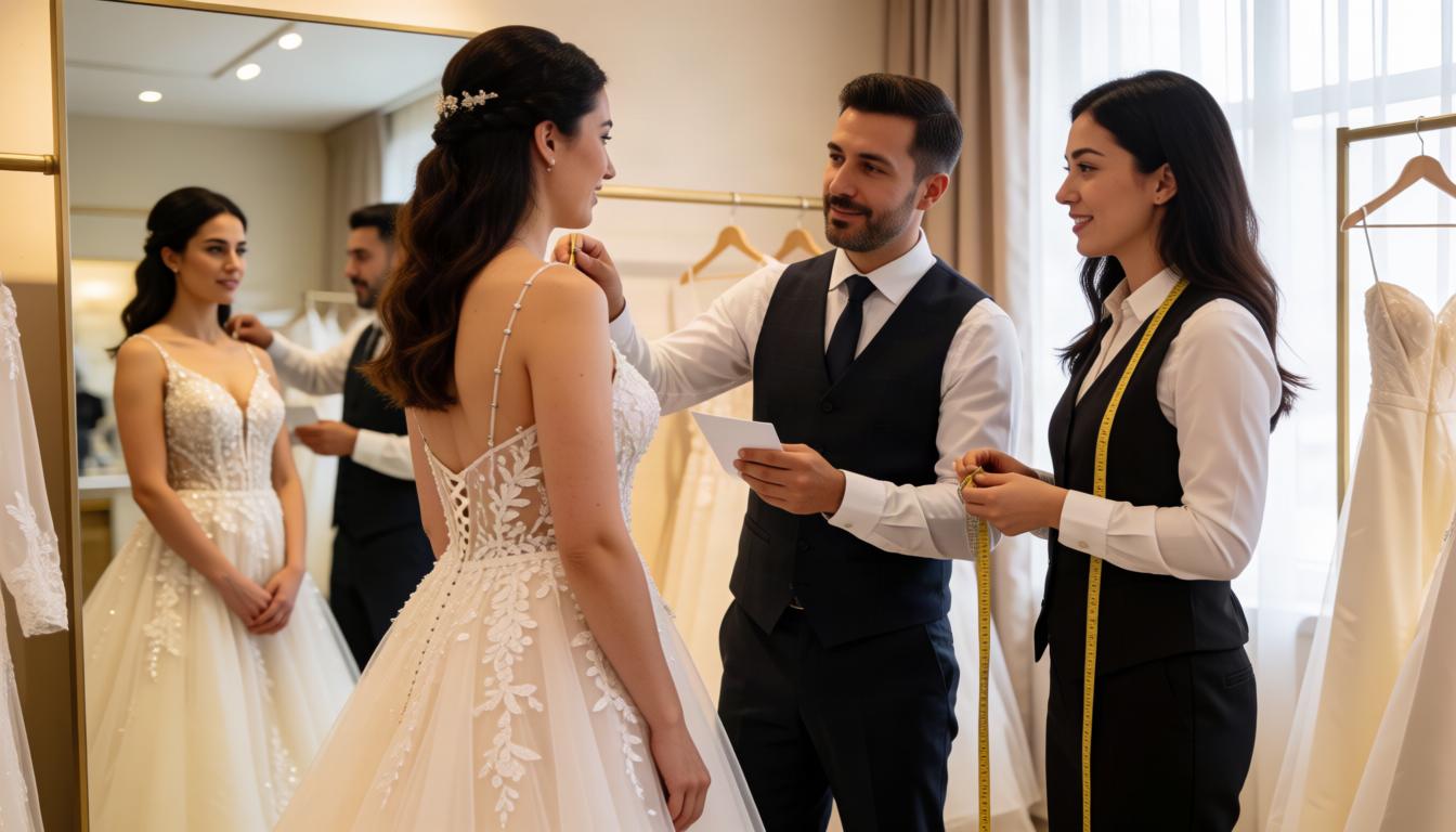 Wedding party outfits